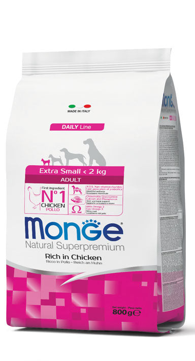 Monge - Extra Small Adult /  Pollo kg.3