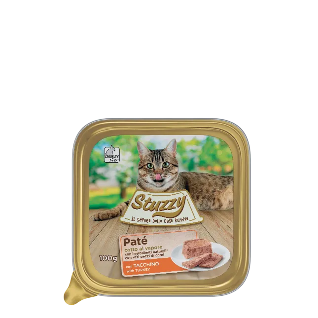 Stuzzy - Cat Patè Tacchino gr.100 x 32p.