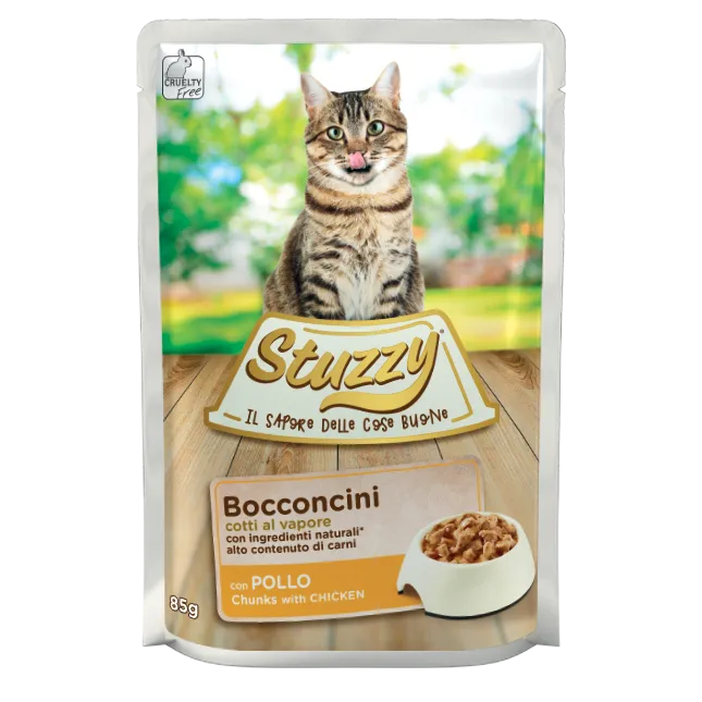 Stuzzy - Cat Bocconcini Pollo gr.85 x 24p.