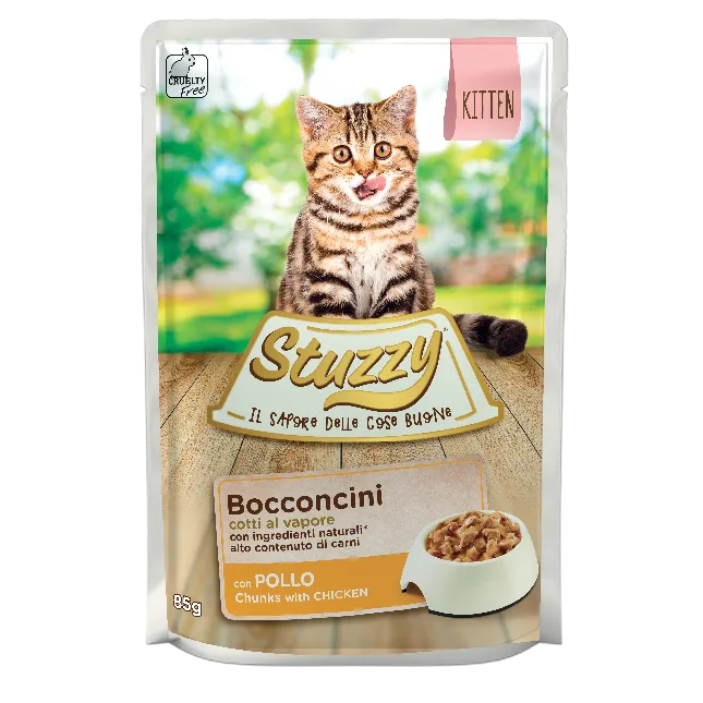 Stuzzy - Cat Bocconcini Kitten gr.85 x 24p.