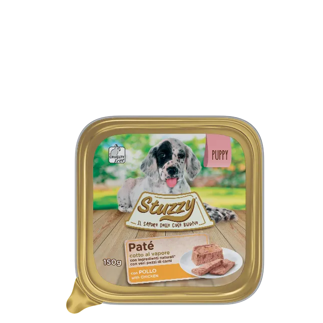 Stuzzy - Dog Patè Puppy Pollo gr.150 x 22p.