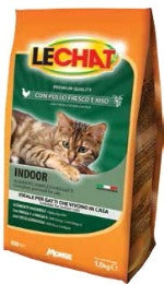 Lechat - Cat Indoor Pollo e Riso  kg.1,5