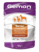 Gemon - Dog Busta Senior con Bocconcini Tacchino gr.100 x 24p.