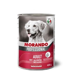 Morando - Miglior Cane Adult  Patè con Anatra gr.400 x 24p.