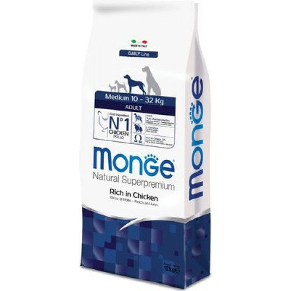 Monge - Medium Adult / Pollo kg.12