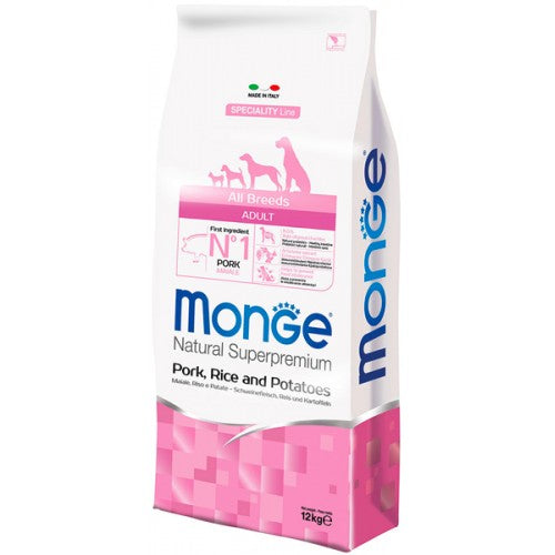 Monge - All Breeds Adult Maiale / Riso / Patate kg.12