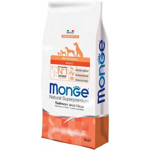 Monge - All Breeds Adult Salmone / Riso kg.12